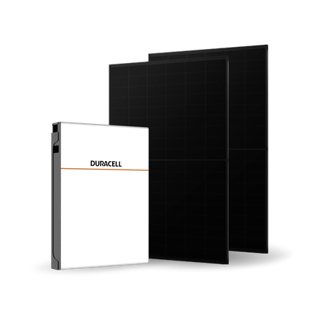 Longi 480W Panels + Duracell Energy 10kWh Storage