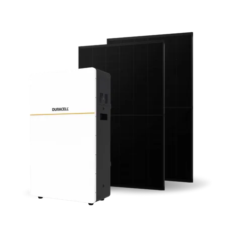 Duracell Energy battery storage with solar panels
