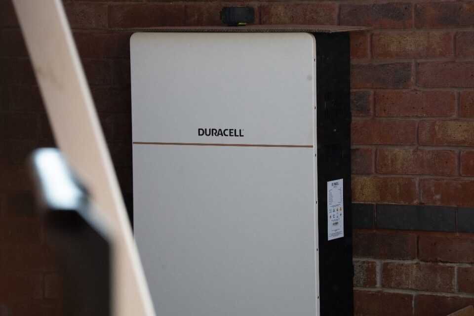 Home battery storage unit